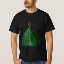 Criativo Verde Texturizado Arte Surrealista T-shirt