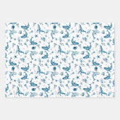 Criaturas del mar inpakpapier vel (Voorkant 3)