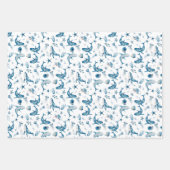 Criaturas del mar inpakpapier vel (Voorkant 2)