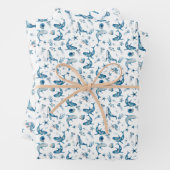 Criaturas del mar inpakpapier vel (In situ)