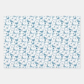 Criaturas del mar inpakpapier vel (Voorkant)