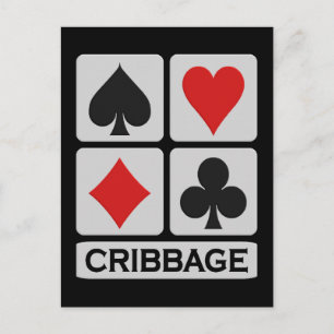 Cribbage briefkaart