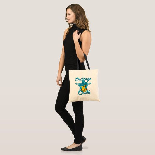 Cribbage Chick #7 Tote Bag (Voorkant (model))