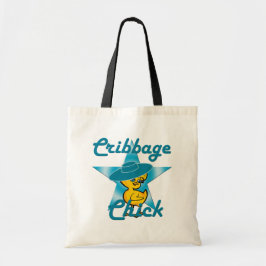 Cribbage Chick #7 Tote Bag