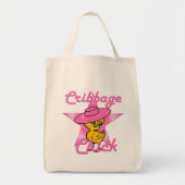 Cribbage Chick #8 Tote Bag (Voorkant)