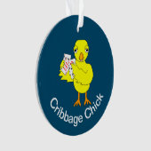  Cribbage Chick Ornament (voorkant)