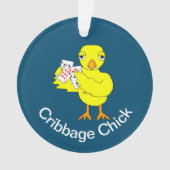  Cribbage Chick Ornament (voorkant)