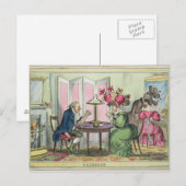 Cribbage, gepubliceerd door Thomas McLean, Londen  Briefkaart (Voorkant / Achterkant)