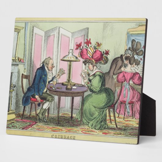 Cribbage, gepubliceerd door Thomas McLean, Londen Fotoplaat (Zijkant)