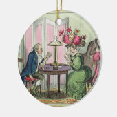 Cribbage, gepubliceerd door Thomas McLean, Londen Keramisch Ornament (Links)