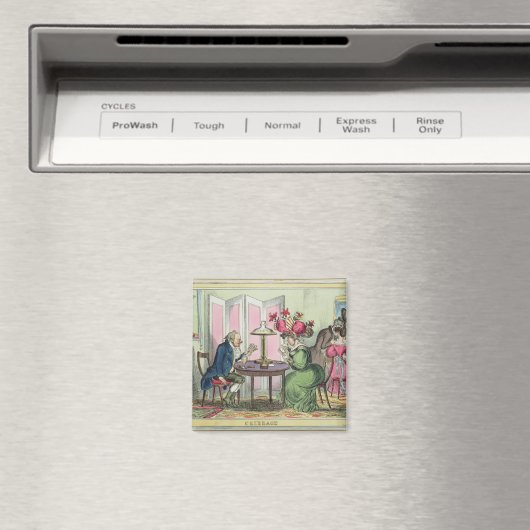 Cribbage, gepubliceerd door Thomas McLean, Londen Magneet (Insitu (Vaatwasser))