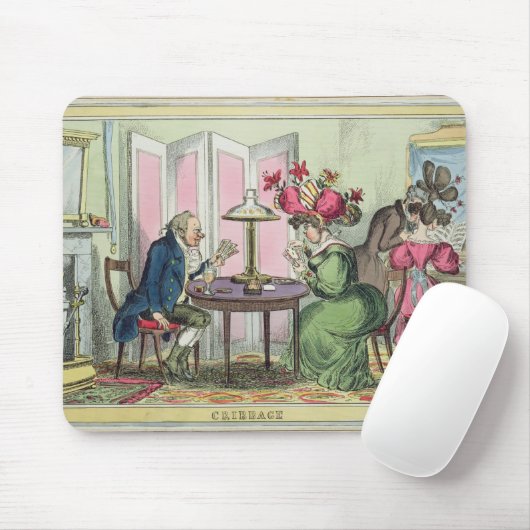 Cribbage, gepubliceerd door Thomas McLean, Londen  Muismat (Met muis)