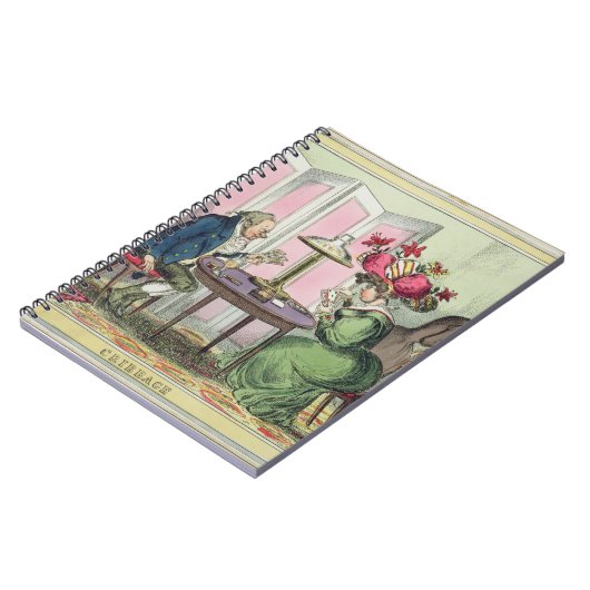 Cribbage, gepubliceerd door Thomas McLean, Londen Notitieboek (Linkerzijde)