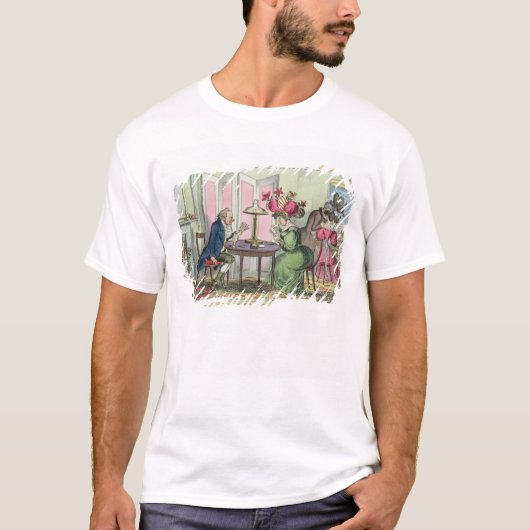 Cribbage, gepubliceerd door Thomas McLean, Londen T-shirt (Voorkant)