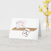 Cribbage Hand Kaart (Gele Bloem)
