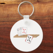 Cribbage Hand Sleutelhanger (Voorkant)