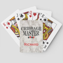 Cribbage Master of Marble Personalized