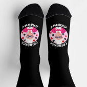 Cribbage oma - grappige cribbage sokken (Top)