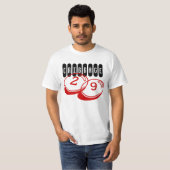 cribbage player elusive 29 hand leuke mode shirt (Voorkant volledig)