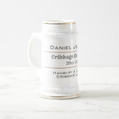 Cribbage Player en Cribbage Champion Bierpul (Voorkant links)