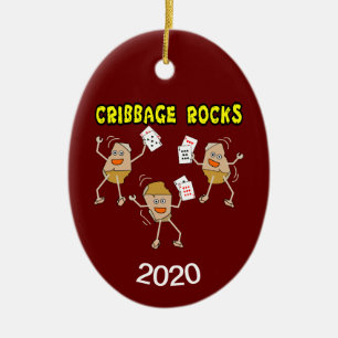 Cribbing Rocks Keramisch Ornament
