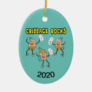 Cribbing Rocks Keramisch Ornament