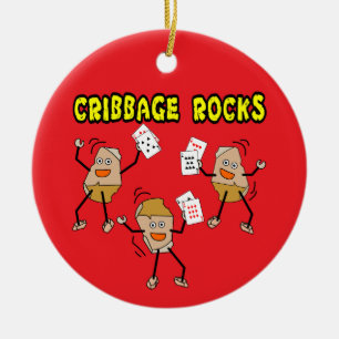 Cribbing Rocks Keramisch Ornament