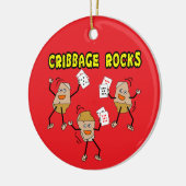 Cribbing Rocks Keramisch Ornament (Links)