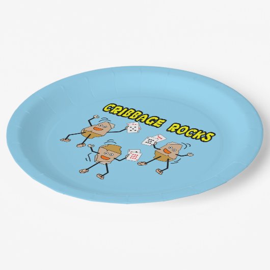 Cribbing Rocks Papieren Bordje (Gekanteld)