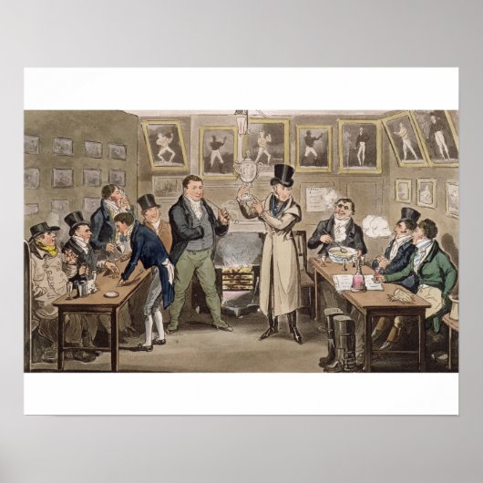 Cribb's Parlor: Tom introduceert Jerry en Logic t Poster (Voorkant)