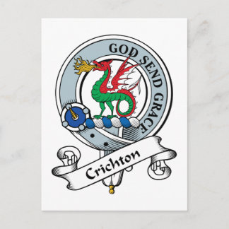 Crichton Clan Badge Briefkaart