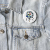 Crichton Clan Badge Ronde Button 5,7 Cm (In situ)