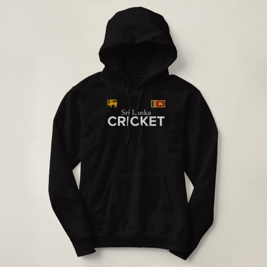 Cricket 17\Cricket Sri Lanka Best Fans gift voor B Hoodie (Design voorkant)