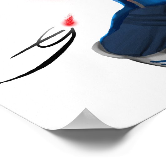 Cricket 2011 - Ondersteuning voor India Poster (Hoek)