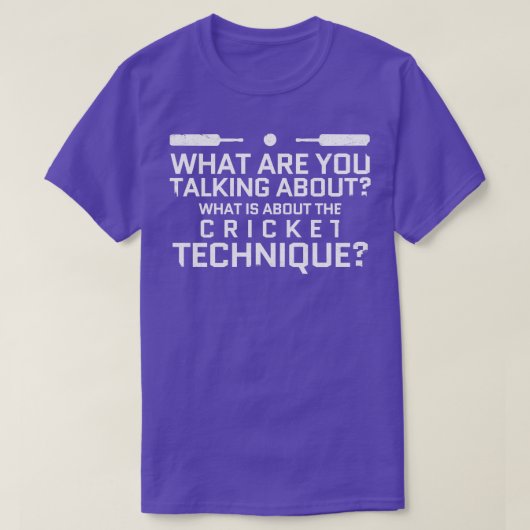 cricket 3 t-shirt (Design voorkant)
