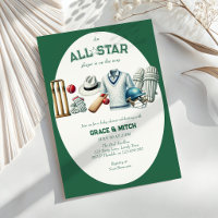Cricket All Star Speler Koppels Baby Shower