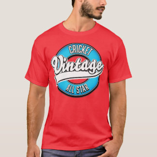 Cricket Alle retro T-shirt