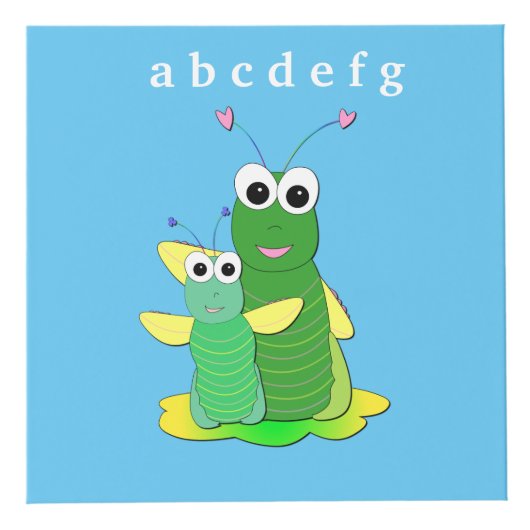 Cricket Alphabet Block Cube Kubus (Rechts)