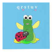 Cricket Alphabet Block Cube Kubus (Voorkant)