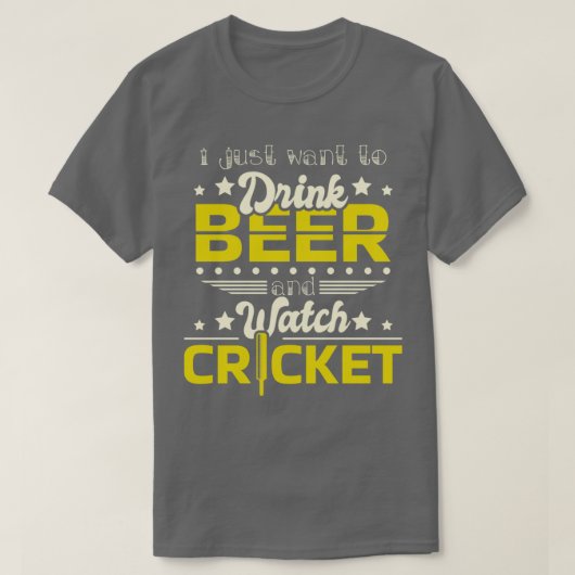 Cricket and Beer Essential TShirt Classic TShirt (Design voorkant)