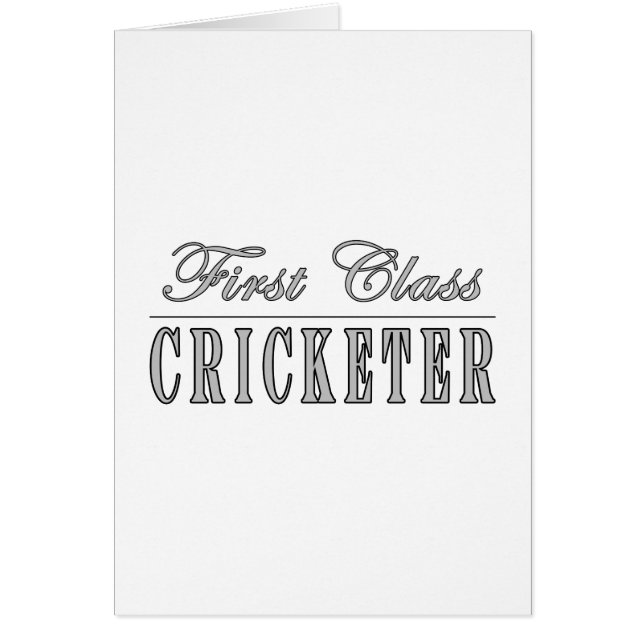Cricket and Cricketers : Cricketer van de eerste k (Voorkant)