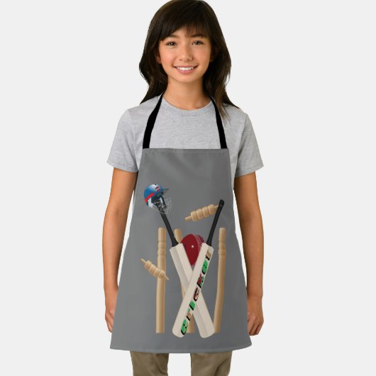 Cricket apparatuur Bats Ball, Kinder Full Print Sc Schort (Insitu)