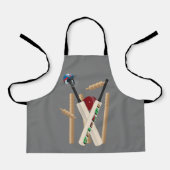 Cricket apparatuur Bats Ball, Kinder Full Print Sc Schort (Voorkant)