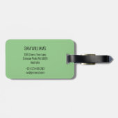 Cricket Bagagelabel (Achterkant horizontaal)