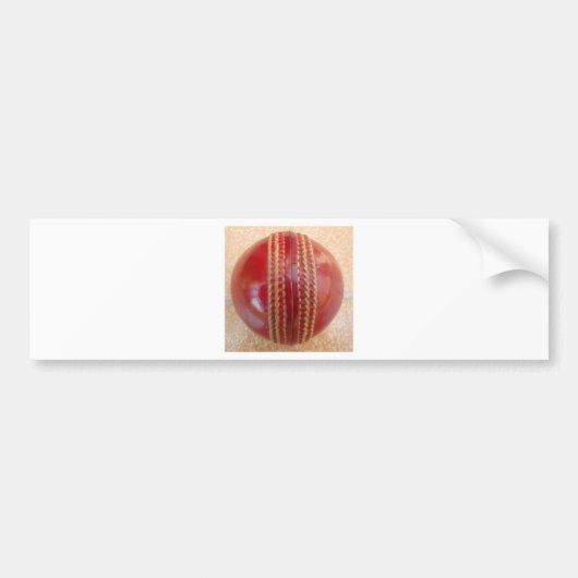 Cricket Ball.jpg Bumpersticker (Voorkant)