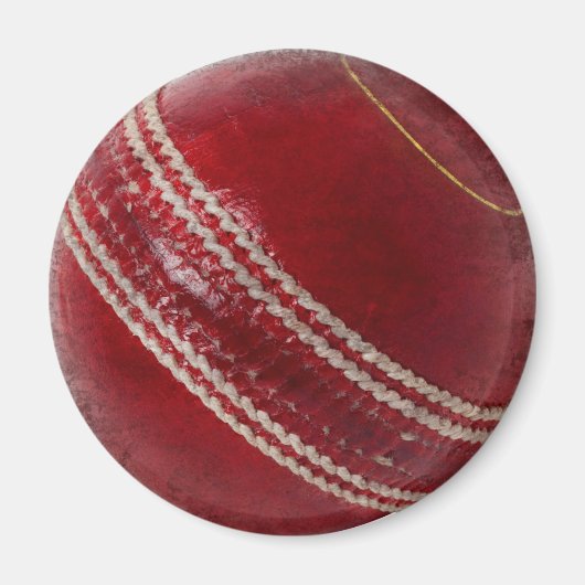 CRICKET BALL MAGNEET (Voorkant)