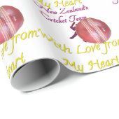 Cricket ball Nieuw-Zeeland Cadeaupapier (Rol Hoek)