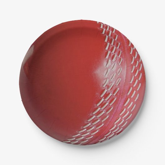 Cricket Ball Red Paper Bord (Voorkant)