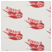 cricket ball sixer stof (Swatch)