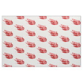 cricket ball sixer stof (Fat Quarter)